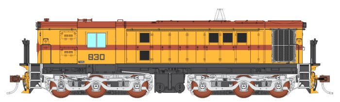 830 Class Locomotive