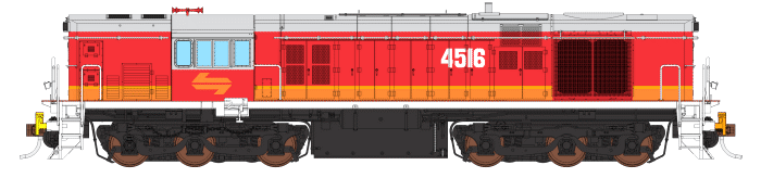 45 Class Locomotive